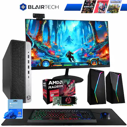 BLAIRTECH
ALORANT MINECRAFT ROBLOX
SONAR 3.0
PRODESA
RADEON RX 550
Windows 10 Pro
AMD
RADEON RX 550