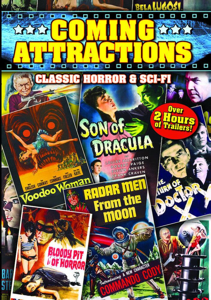 Front. Coming Attractions: Classic Horror & Sci-Fi - DVD.