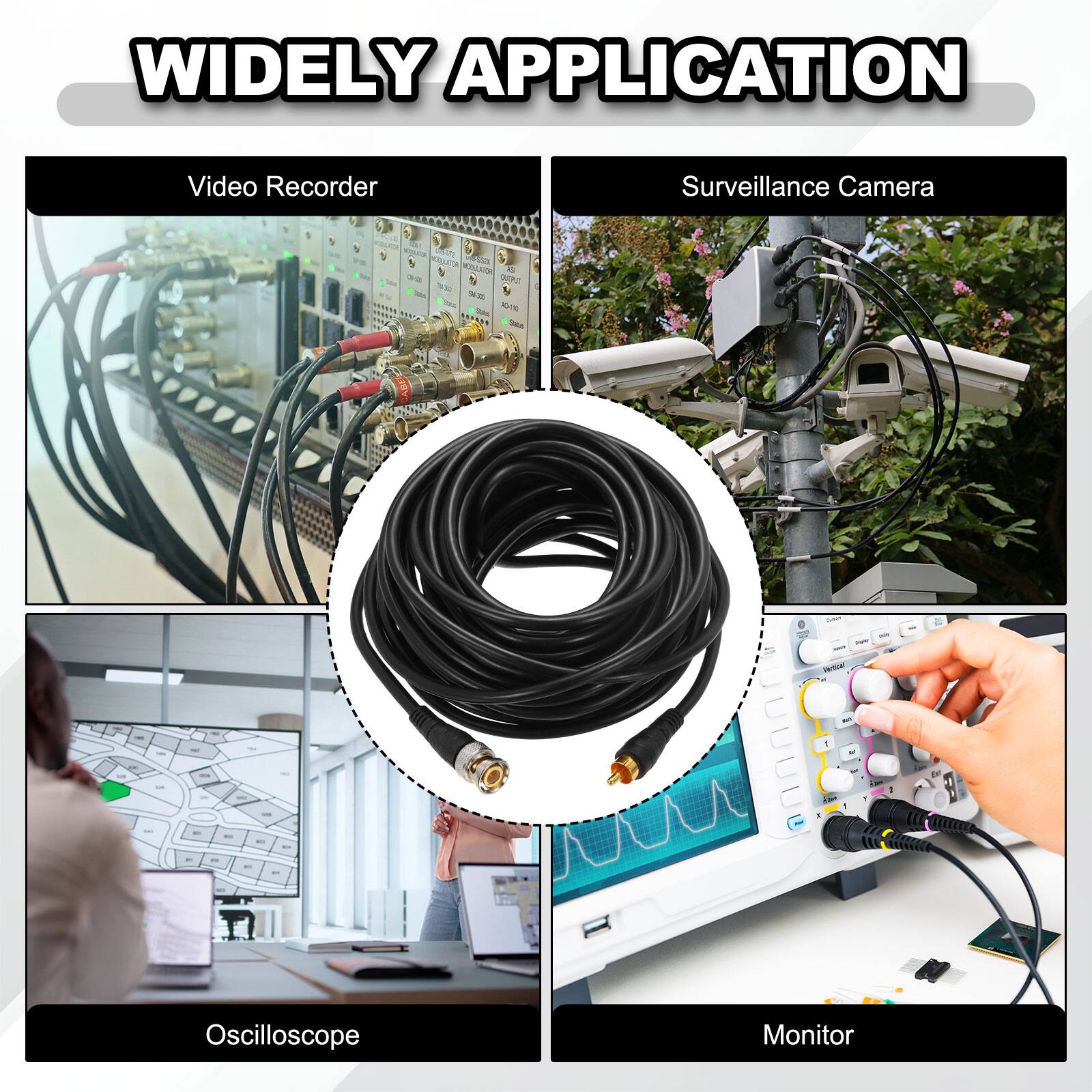 WIDELY APPLICATION

Video Recorder Surveillance Camera - NtD POS sndu S NAT N - - S . -. - - A Sau ansa - 1 -e IMY w - - - - - - 1 to B - - - - - .. Oscilloscope Monitor