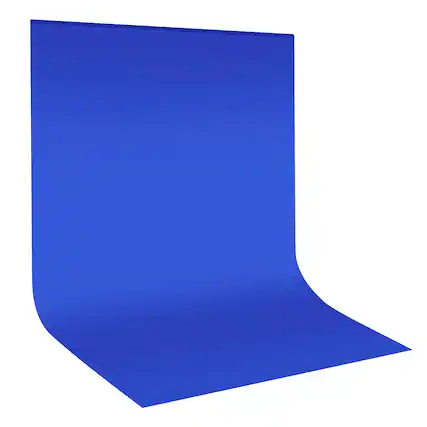 Front. Neewer - 10x12ft Polyester Collapsible Backdrop, Blue.