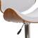 Alt View 11. Simpli Home - Marana Bentwood Adjustable Height Gas Lift Bar Stool - White.