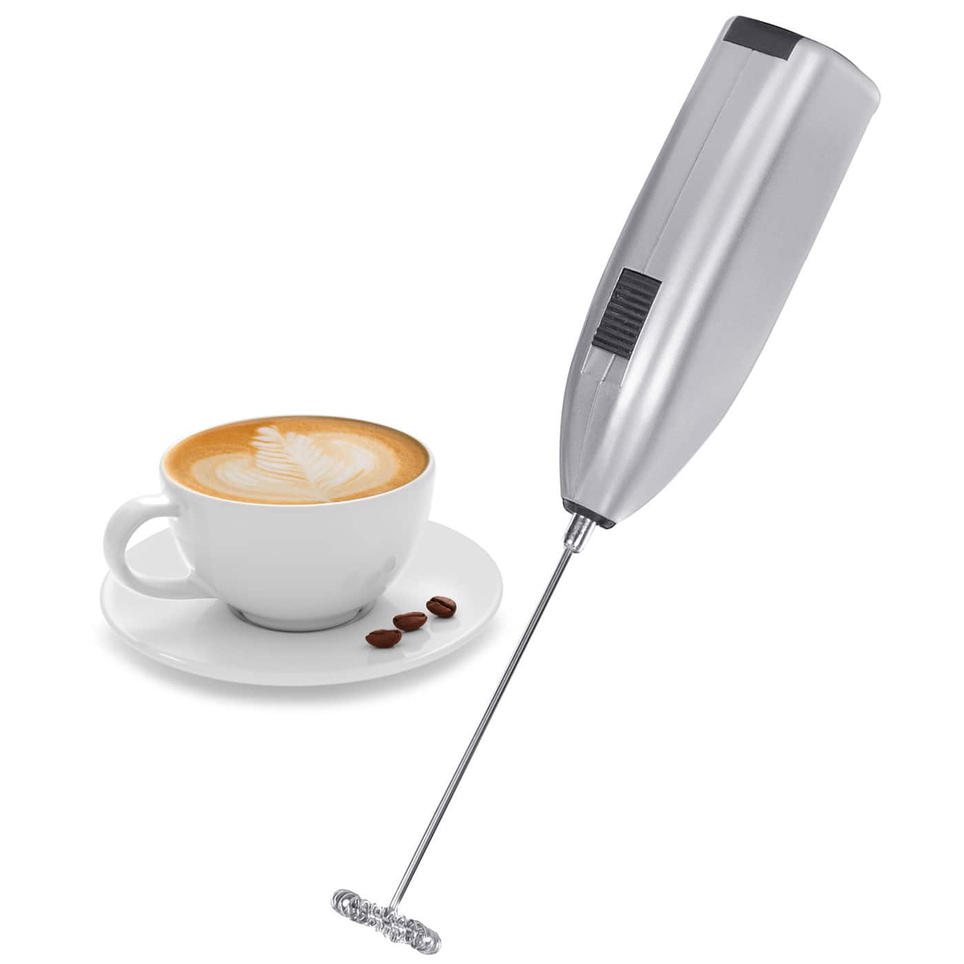 Knox - Gear Handheld Milk Frother - Silver