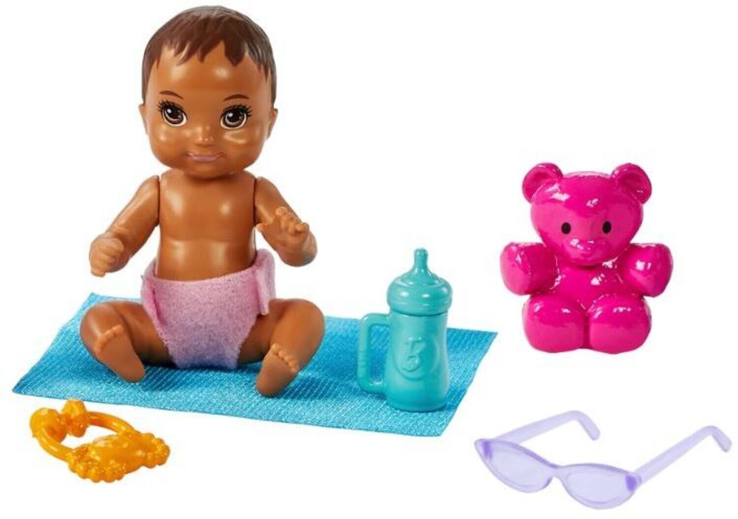 Alt View 4. Mattel - Mattel - Barbie Skipper Babysitters Inc. Stroller Playset, African American   - Collectibles - Multicolor.