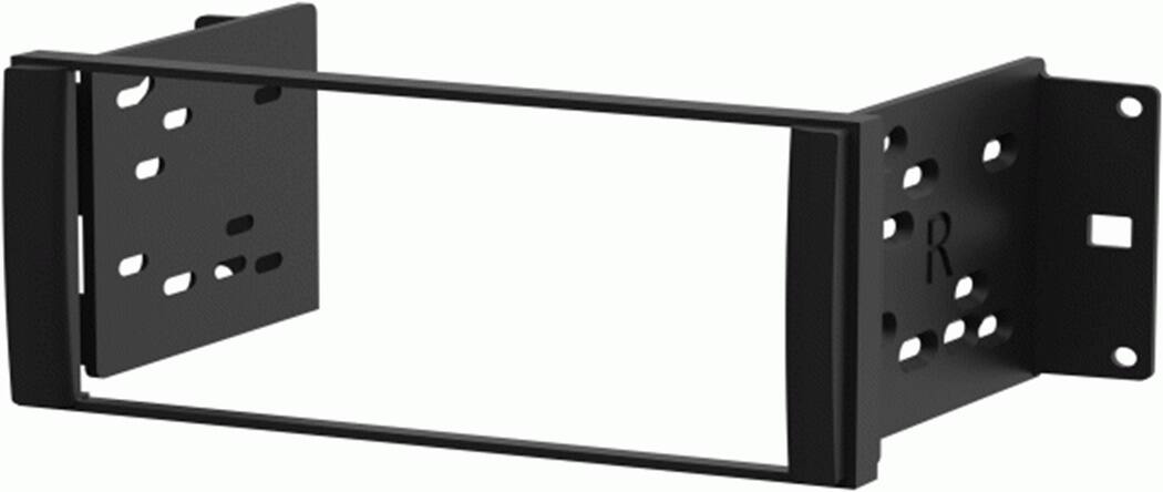 Left. Metra - Dash Kit for 2011-2017 Nissan Leaf (Non-NAV) Vehicles - Black.