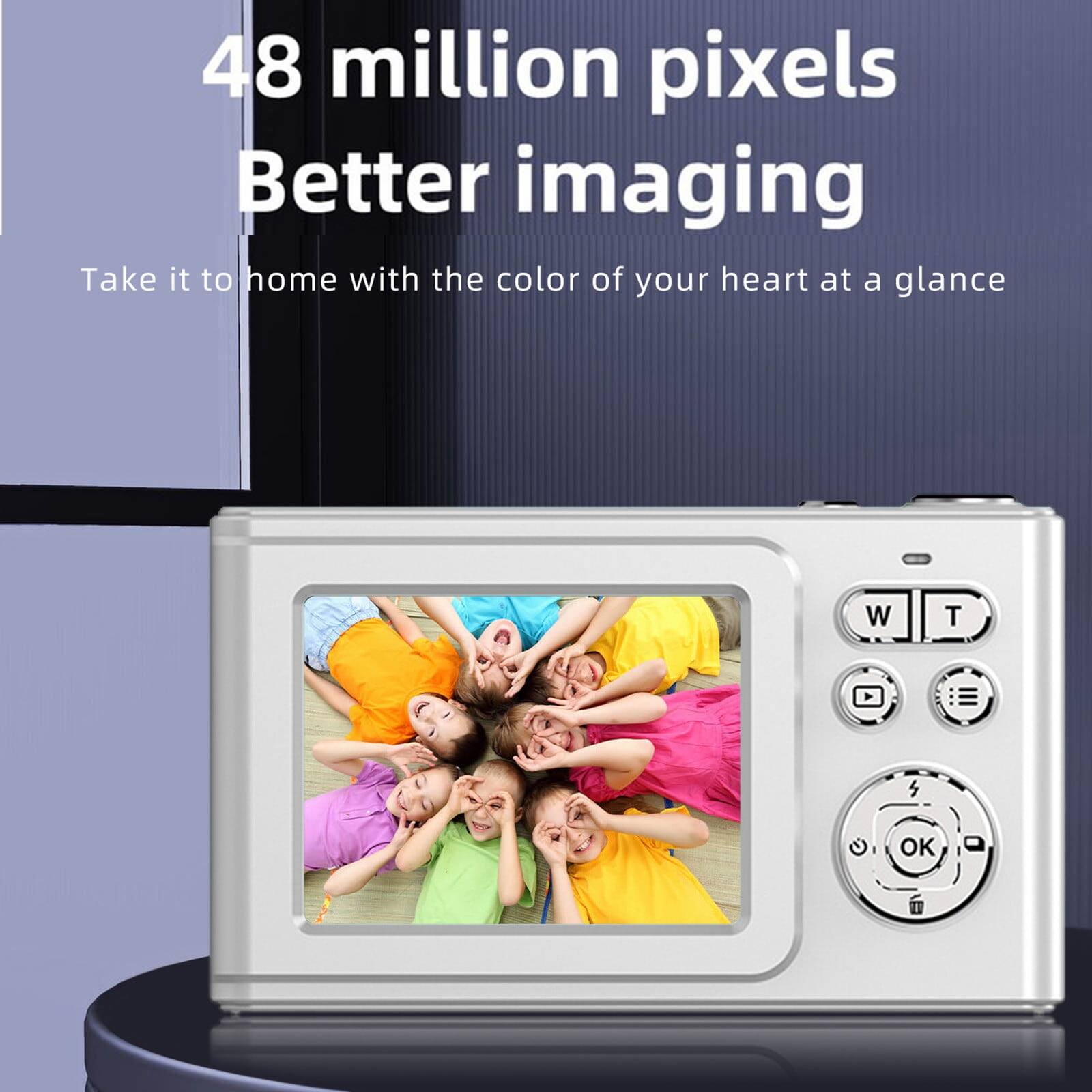 48 million pixels  
Better imaging  
Take it to home with the color of your heart at a glance