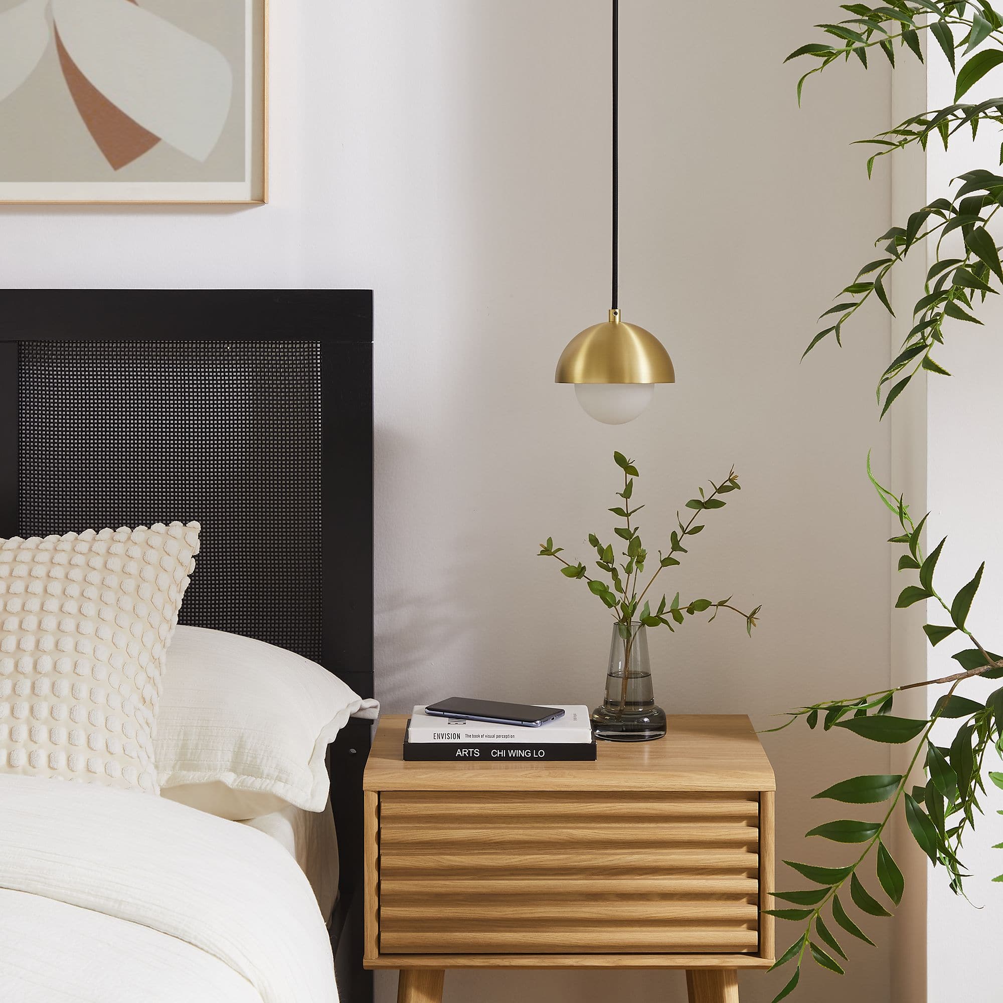 Eclipse Globe Pendant Light by Modway - Brass