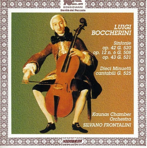Luigi Boccherini - Sinfonia in Re Magg Op 42 G 520  - COMPACT DISCS