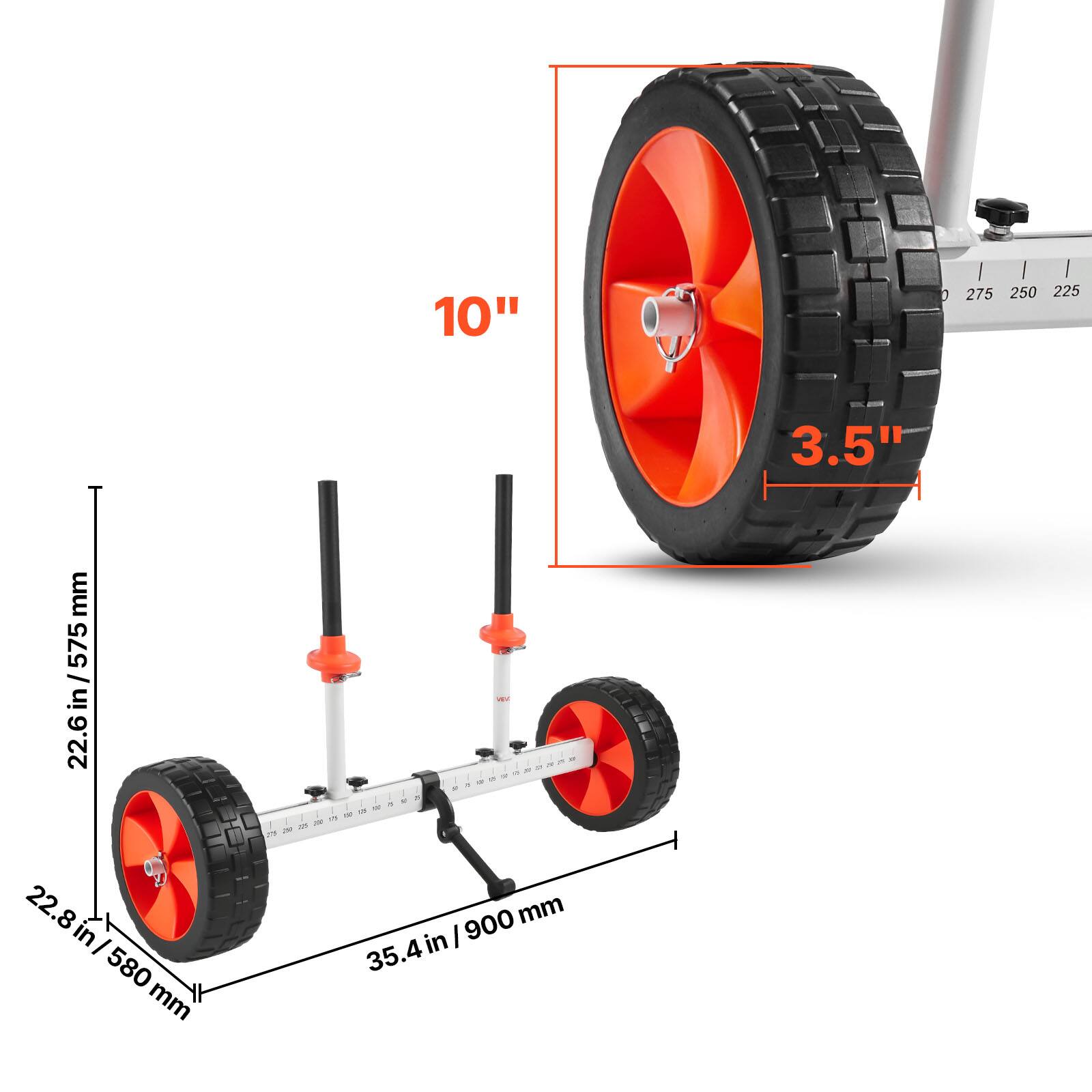 10" 3.5" 275 250 225 mm 22.6in/575mm 22.8in/580mm 35.4in/900mm