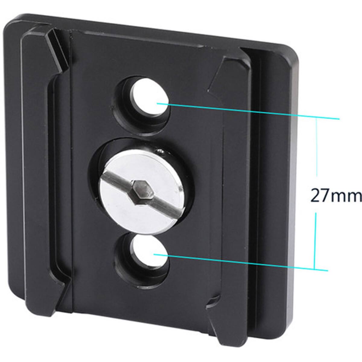Alt View 2. CAMVATE - CAMVATE Quick Release Plate Sliding Mount for DSLR Camera Cage Compatible with ARCA Swiss.