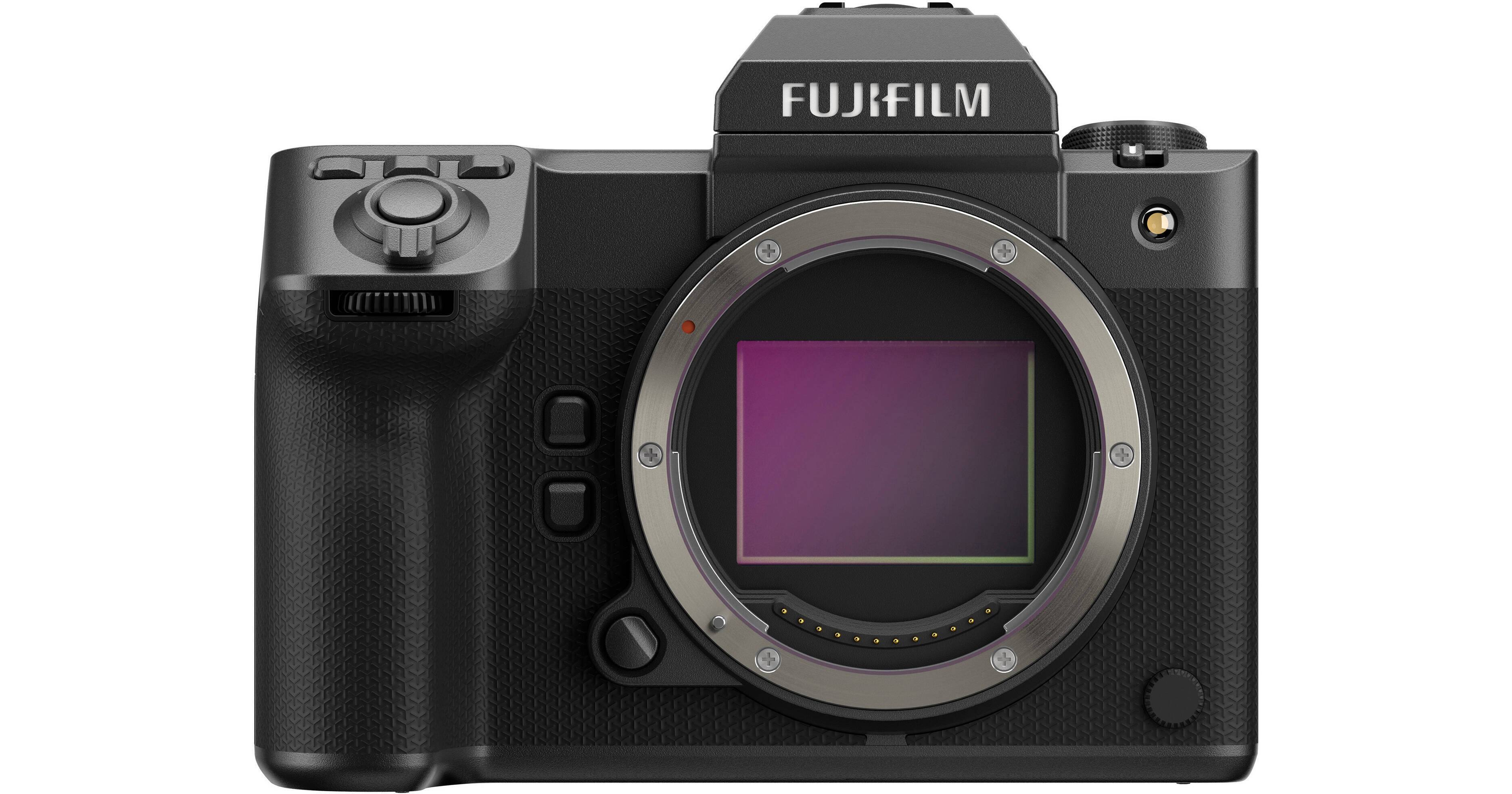 Alt View 1. Fujifilm - FUJIFILM GFX 100 II Infrared Mirrorless Medium Format Camera Bundle - Black.