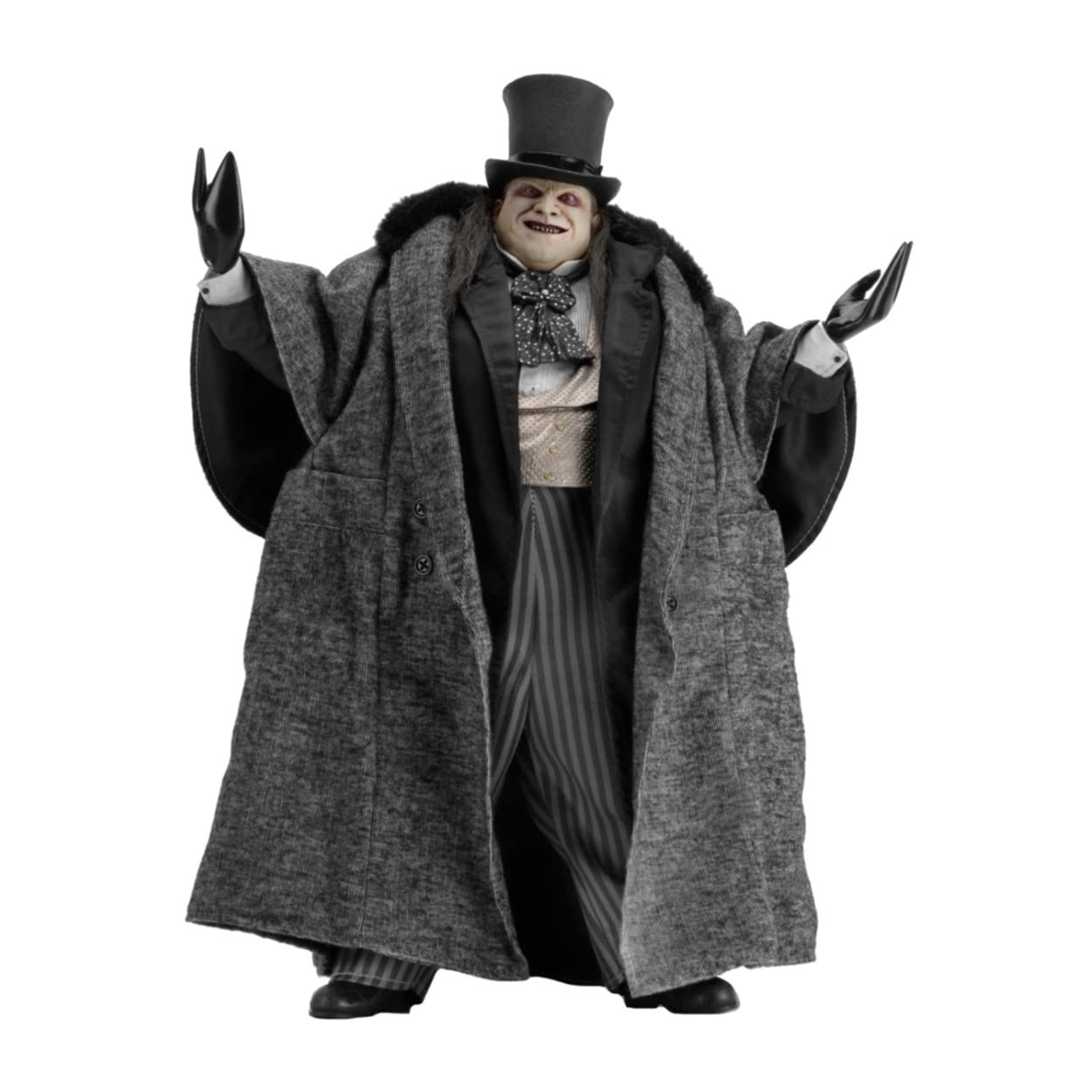 Front. NECA - NECA Batman Returns 1/4 Scale Mayoral Penguin (Danny Devito) Action Figure.
