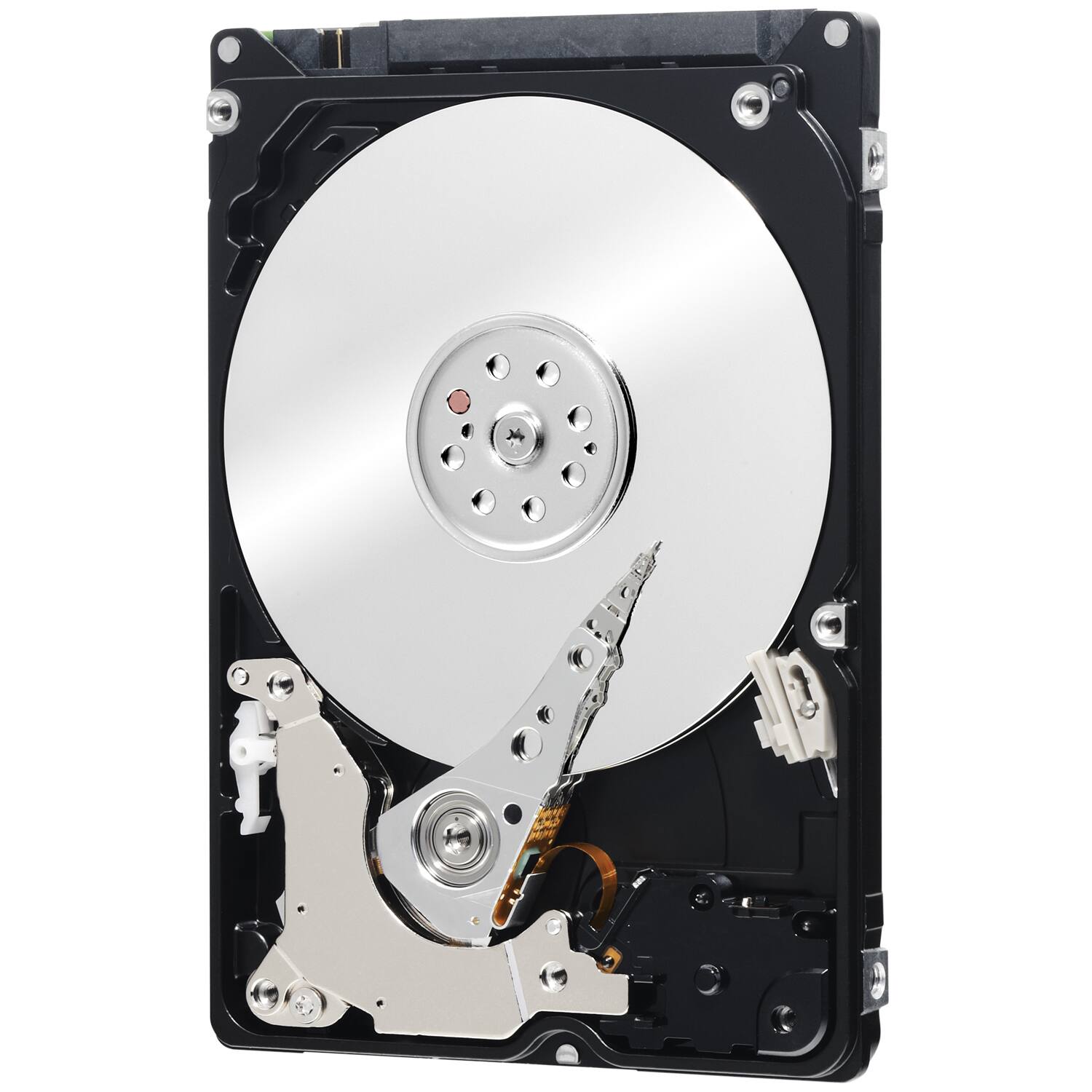 Front. Western Digital - Black 750GB Internal 7200RPM 2.5" (WD7500BPKX) HDD.
