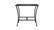 Front. Yardbird® - Colby Side Table - Dark Brown.