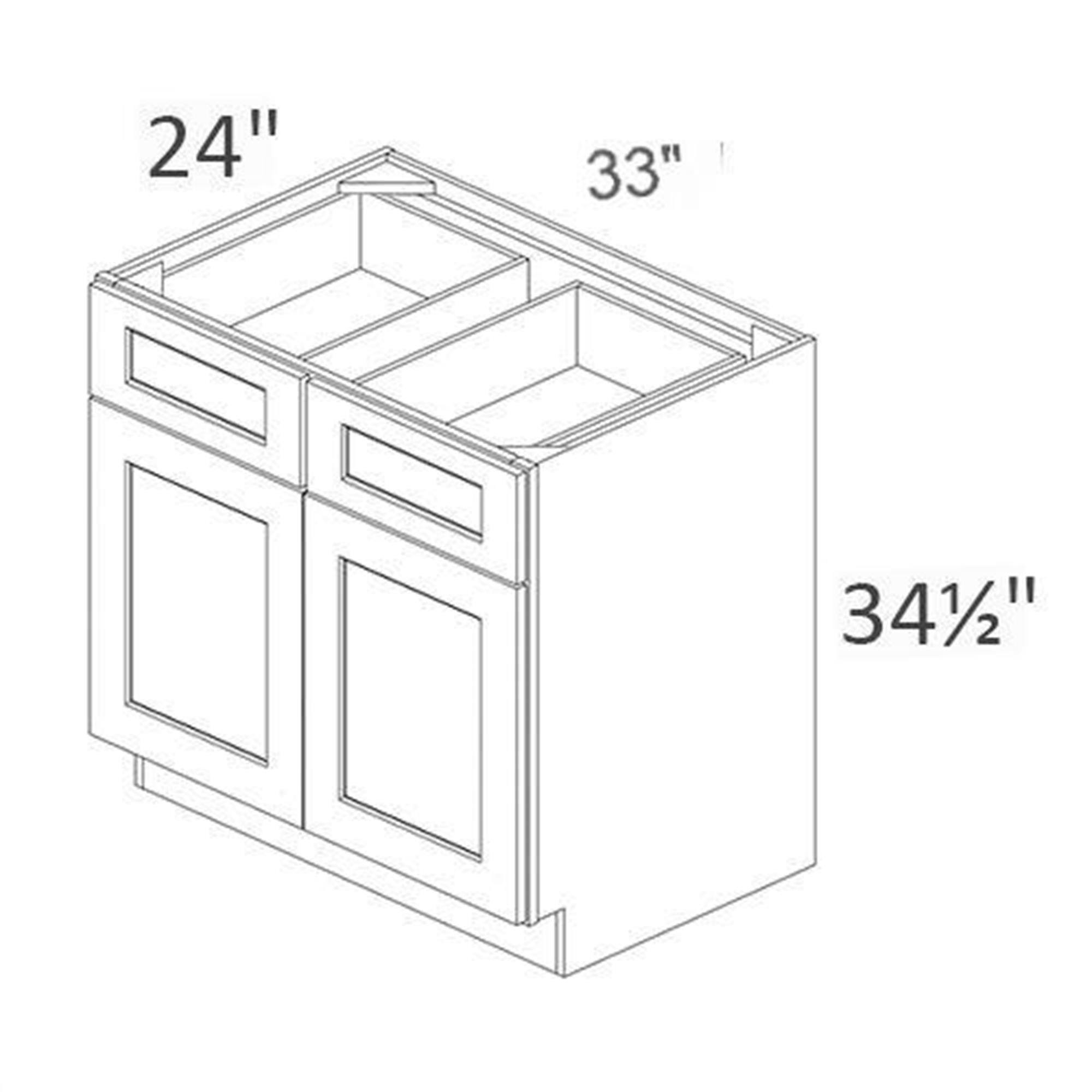 24" 33" 34½"