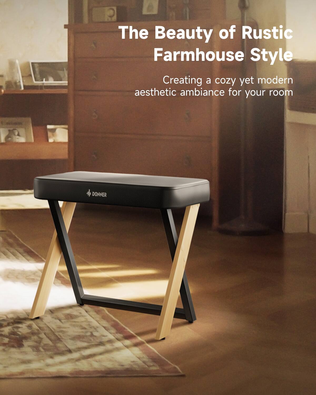 The Beauty of Rustic Farmhouse Style

Creating a cozy yet modern aesthetic ambiance for your room

DONNER