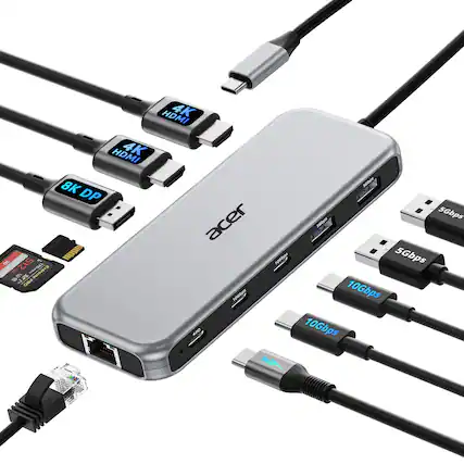155 P w 512 120 m tn J 7 PBO HDMI 4K HDMI 4K 8K DP .INE acer I Toong APD SOSSSA - 5Gbps 10Gbps 10Gbps