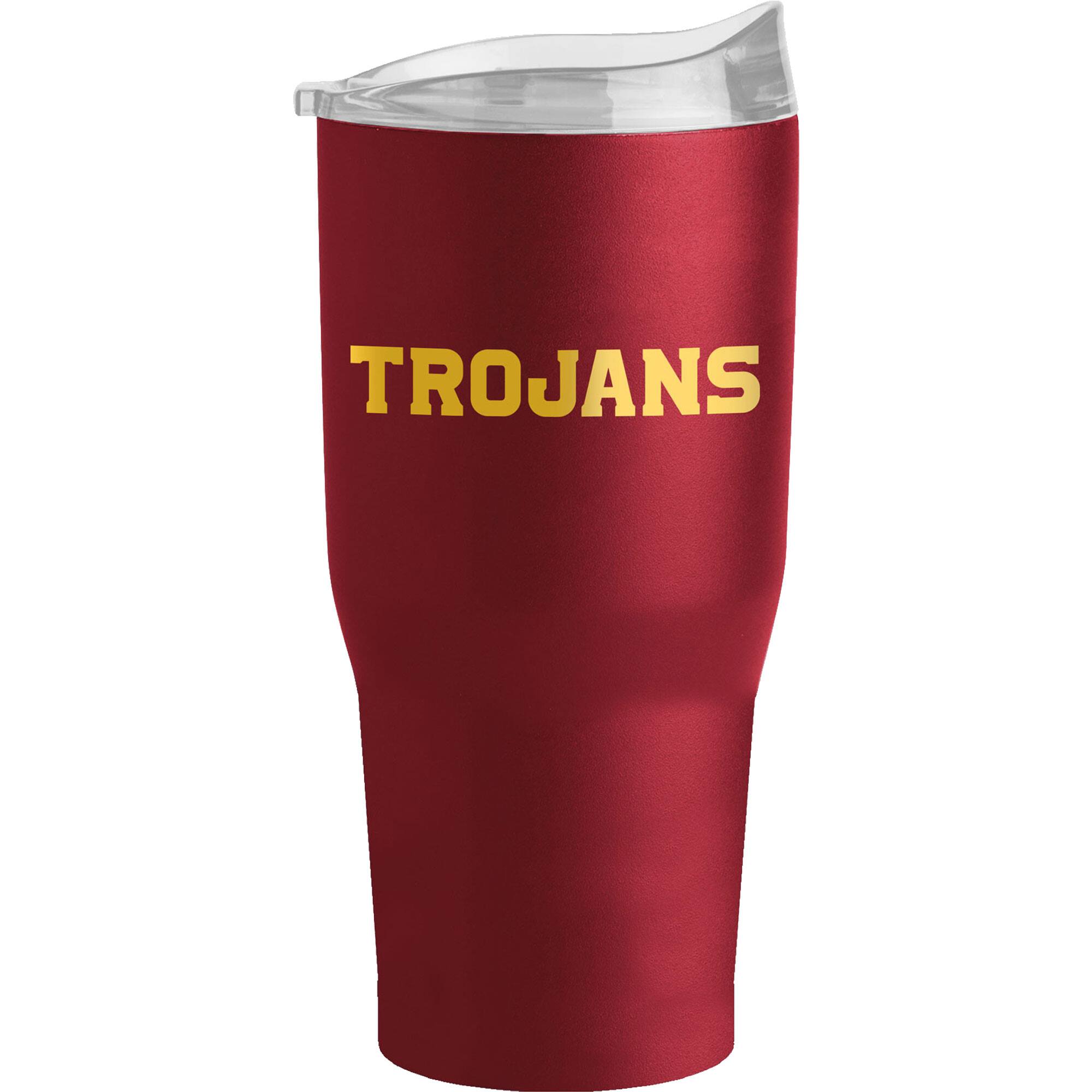 Alt View 1. Logo Brands - USC Trojans 30oz. Flipside Powder Coat Tumbler - Multicolor.