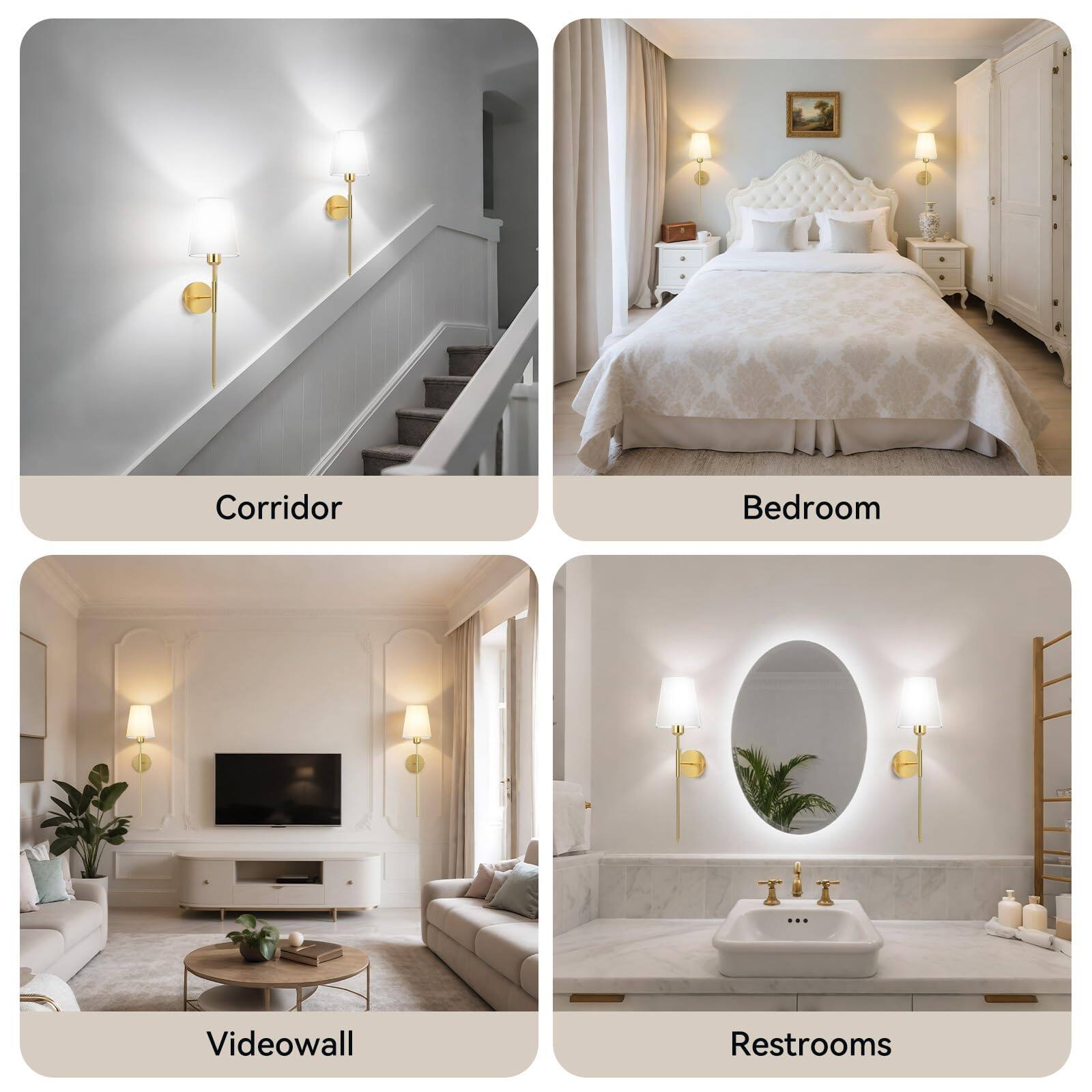 Corridor  
Bedroom  
Videowall  
Restrooms