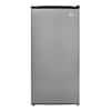 Front. Koolmore - 21 in. Convertible Refrigerator/Freezer 4.2 cu. ft. in Silver (KM-RUF-42C) - Black.