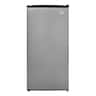 Koolmore - 21 in. Convertible Refrigerator/Freezer 4.2 cu. ft. in Silver (KM-RUF-42C) - Black
