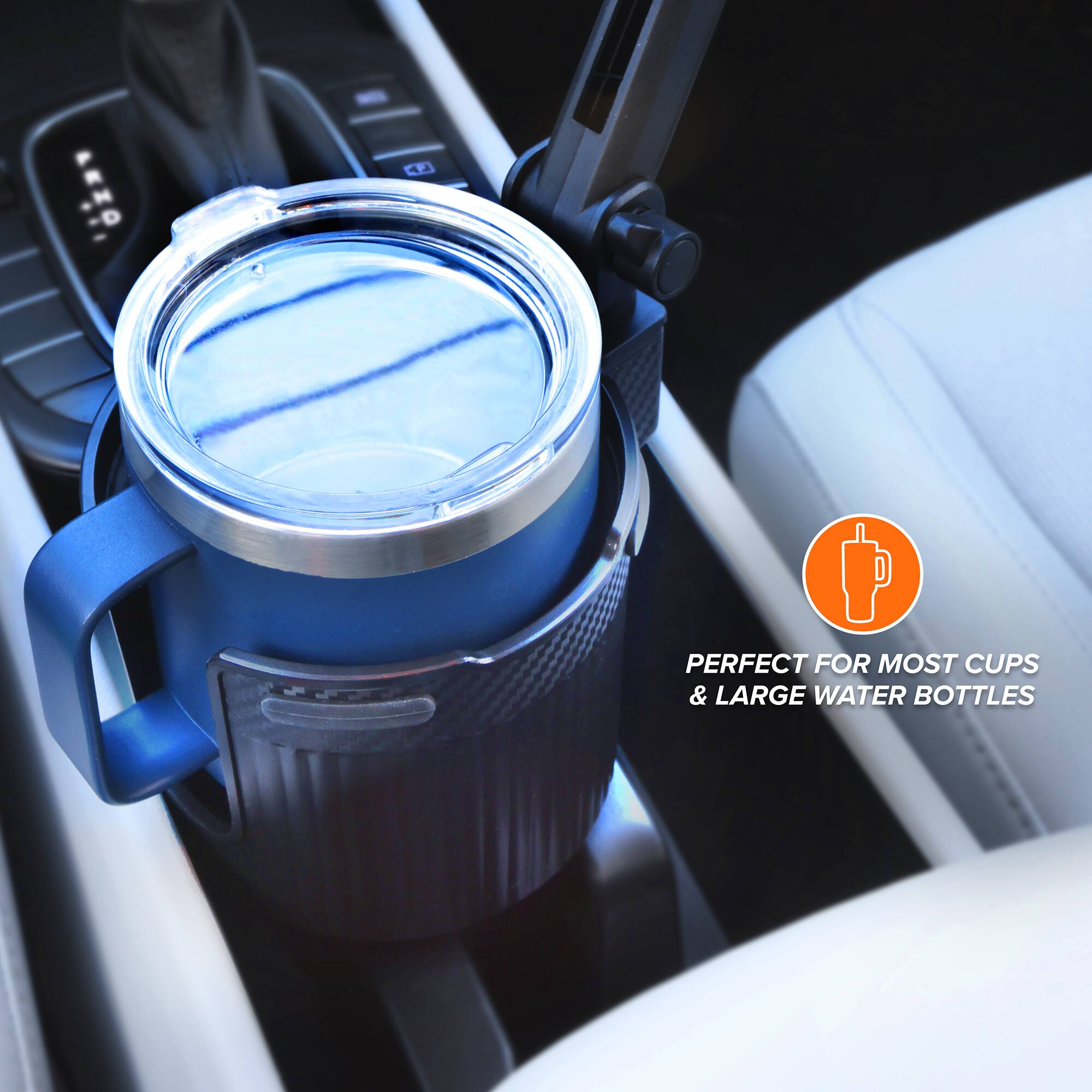 PERFECT FOR MOST CUPS & LARGE WATER BOTTLES