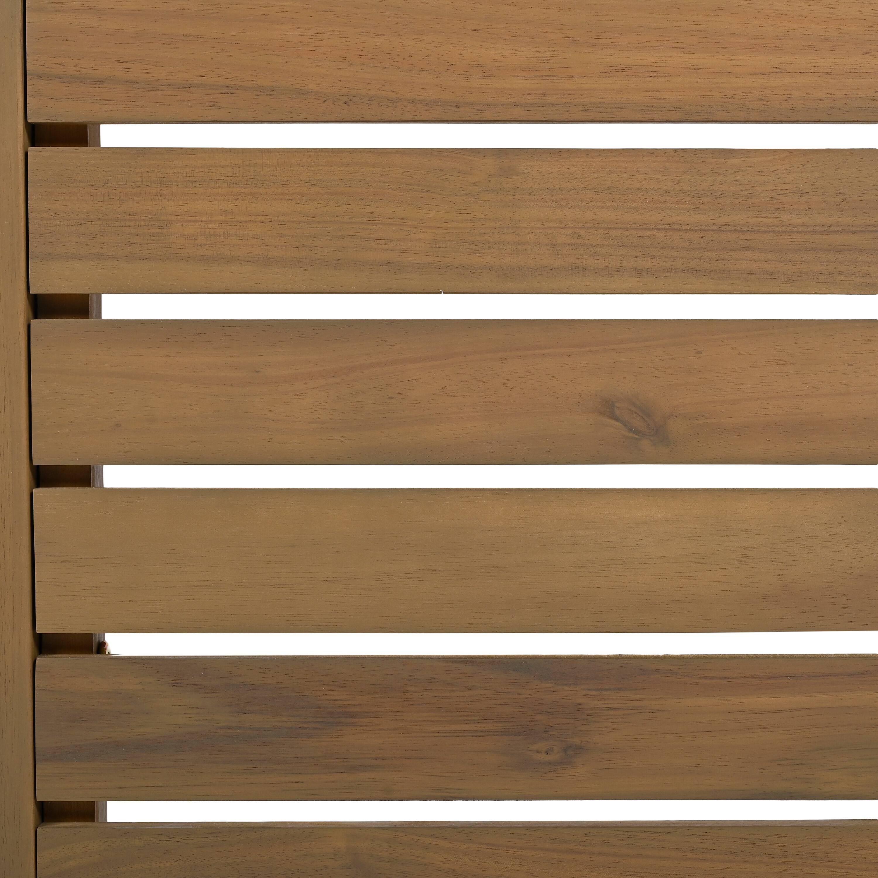 Alt View 5. Mondawe - C-shape Acacia Wood End table - Brown.