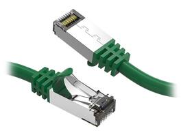 Nippon Labs - Cat8 RJ45 1ft Ethernet Cable, Shielded 40Gbps 2000MHz, In/Outdoor, Weatherproof S/FTP (Green)
