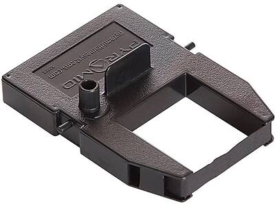 Alt View 1. Pyramid Time Systems - Clock Ribbon - Jet Black.