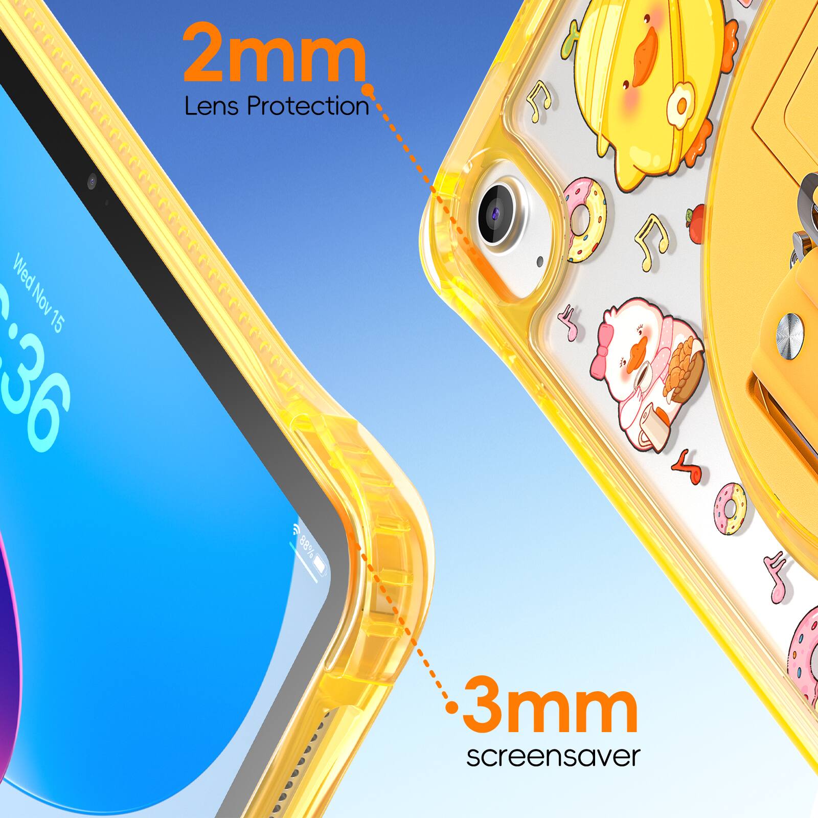 2mm Lens Protection  
Wed Nov 15  
88%  
3mm screensaver