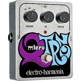 Harmonix - Micro Q-Tron Envelope Filter Pedal MQTRON - Silver