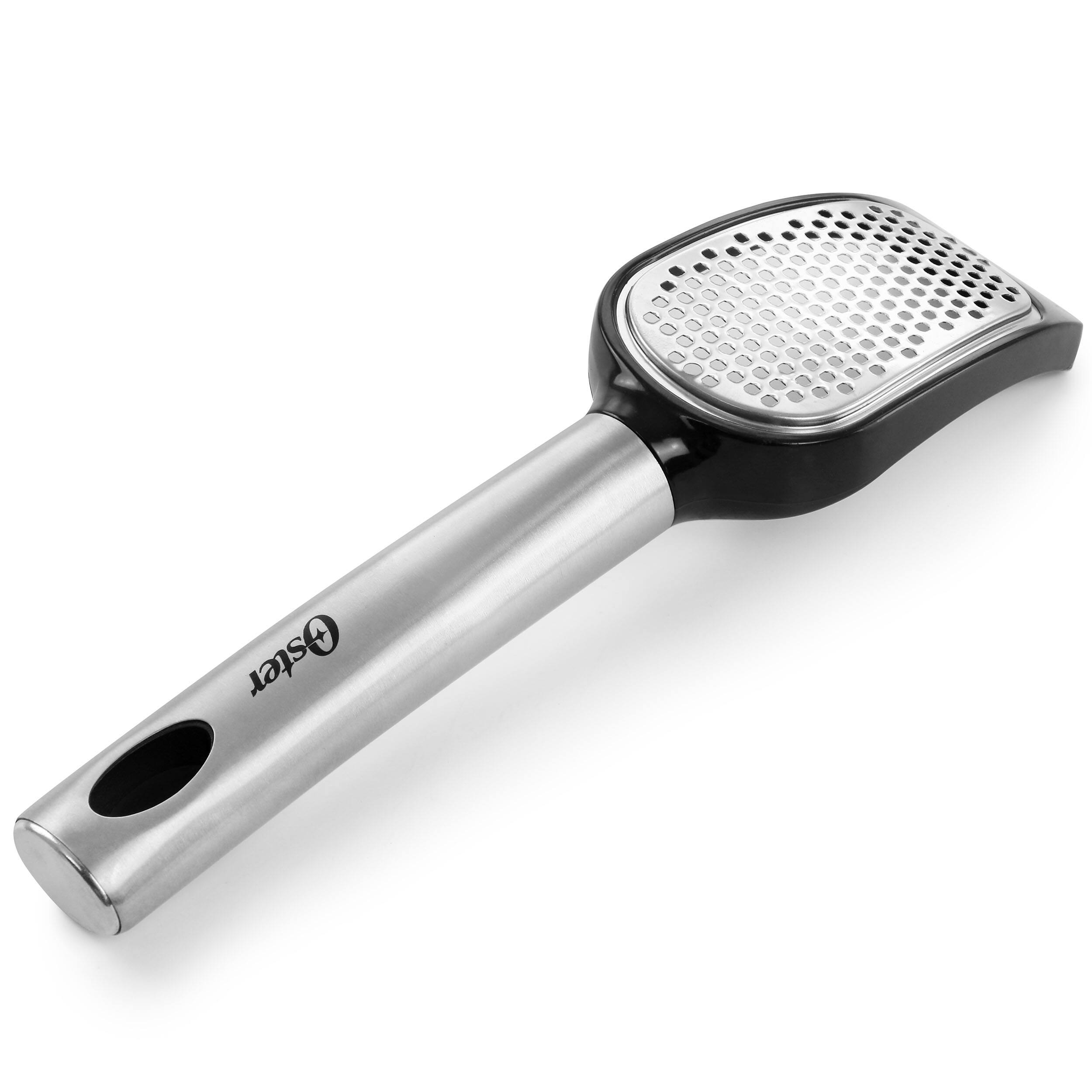 Alt View 1. Oster - Oster Baldwyn Stainless Steel and Plastic Handheld Kitchen Grater in Silver - Silver.