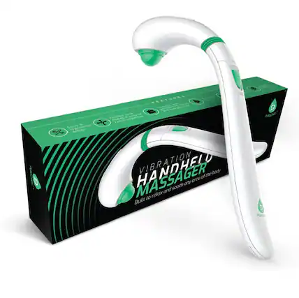 VIBRATION HAND MASSAGER
Built to relax and sooth any area of the body
Flexible neck makes it easy to reach & Steek ergonomic design
PURSONC* PURO