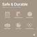 Safe & Durable
Features that count, countless of times
- Oven Safe
- Dishwasher Safe
- Stain Resistant
- Multi-Layers
- Non-Stick
- PFOA/PFOS Free