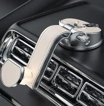 Front. HM 1810 - Magnetic Phone Mount For Car - Holder Fits All Cars Installs In Seconds Holds Phones Including 6.7" (black) - Off - White.