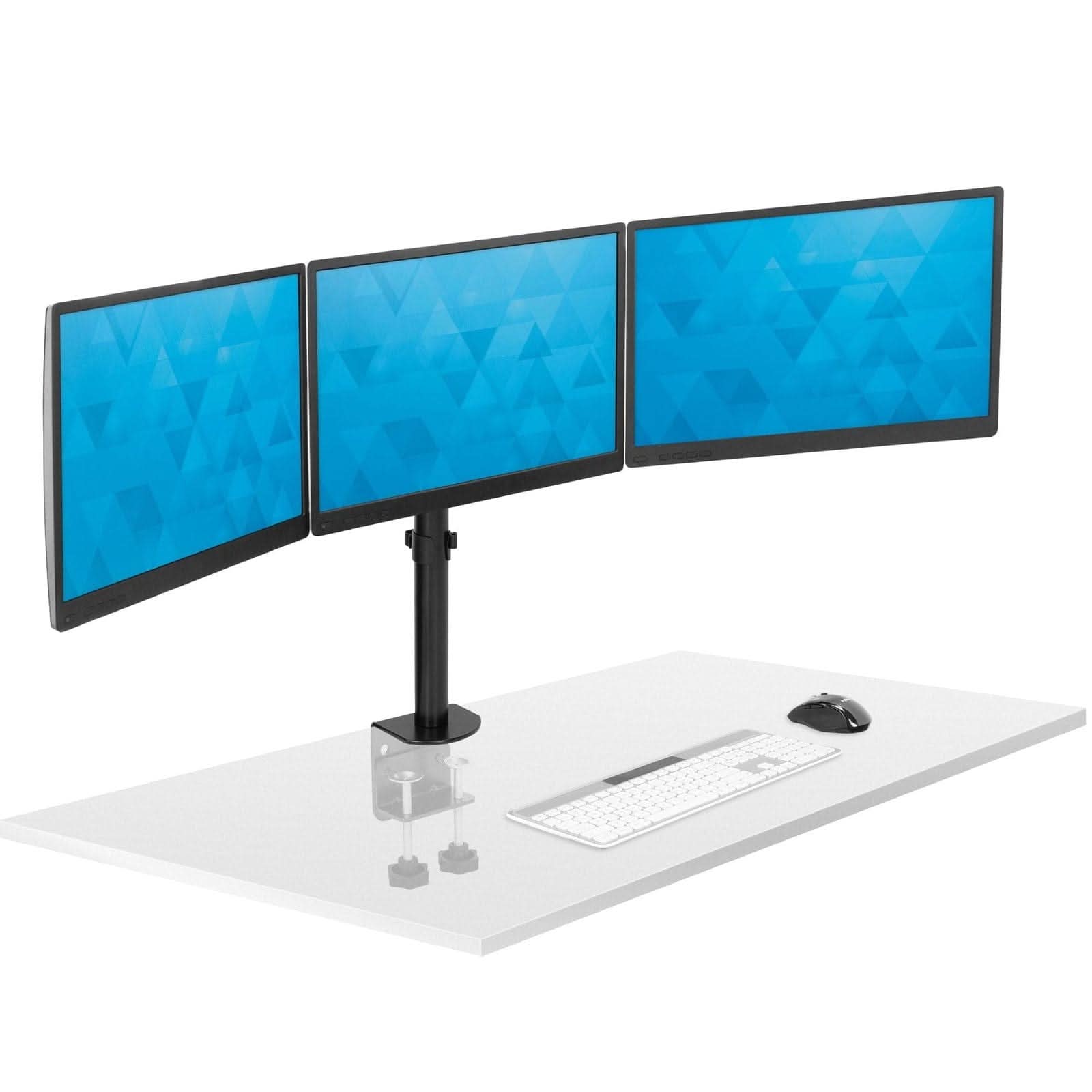 Mount-It! Full Motion Triple Monitor Desk Mount | 24" to 32" Monitors - Thumbnail 3