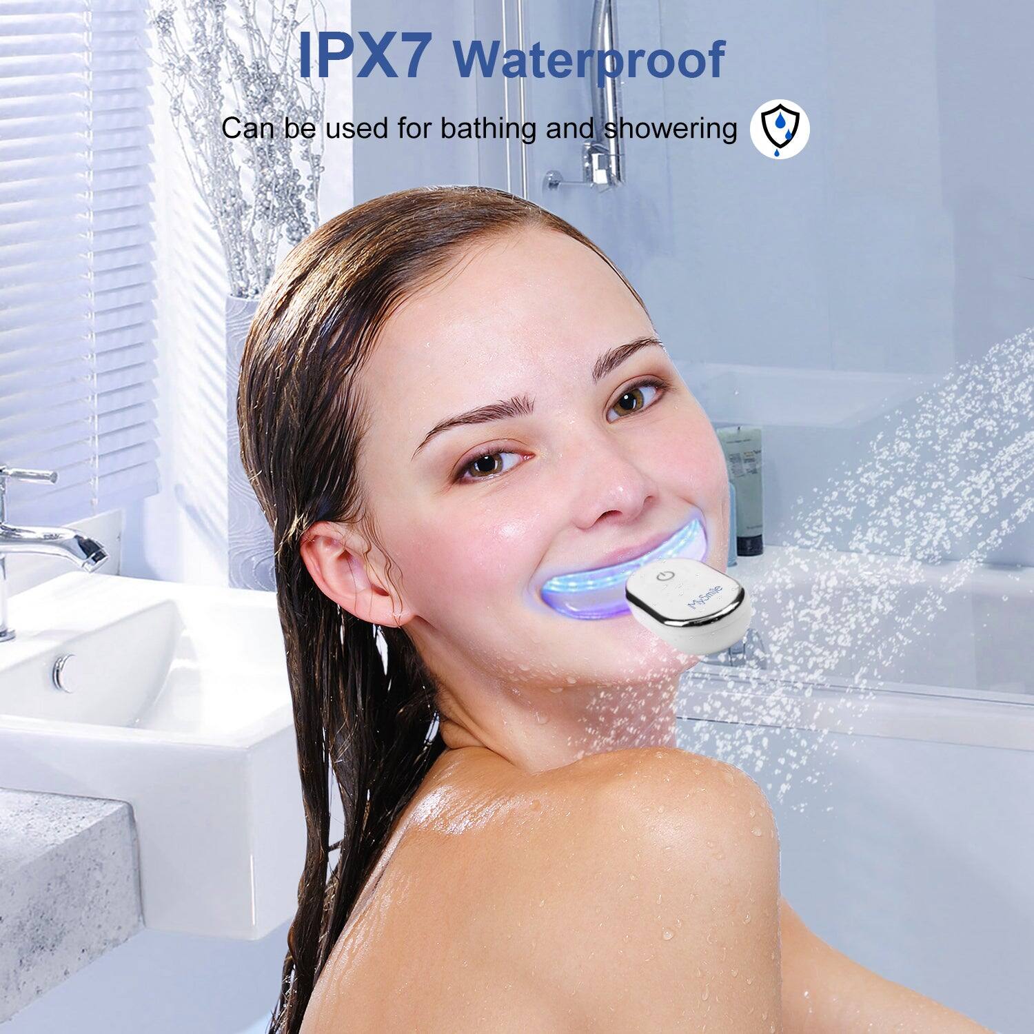 IPX7 Waterproof Can be used for bathing and showering