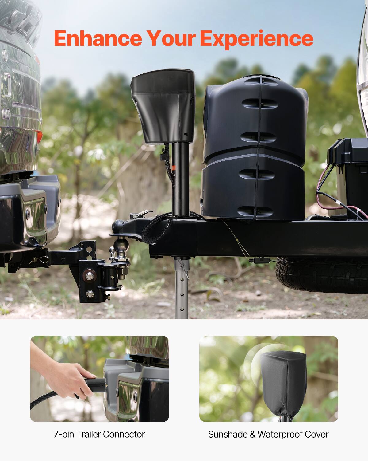 Enhance Your Experience

7-pin Trailer Connector

Sunshade & Waterproof Cover
