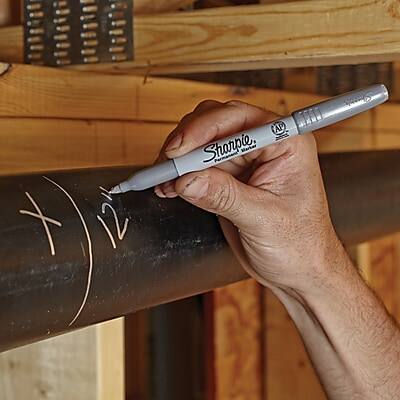 Alt View 4. Sharpie - Permanent Markers, Fine Tip, 36/Pack - Assorted Metallic.