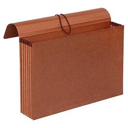 Pendaflex - 30% Recycled Expanding Wallet with Elastic Closure, Legal - Brown