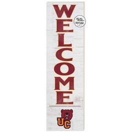 Jardine - Ursinus Bears 10'' x 35'' Indoor/Outdoor Welcome Sign - White