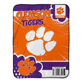 Chad & Jake - Clemson Tigers 30" x 40" Comic Theme Baby Blanket - Multicolor