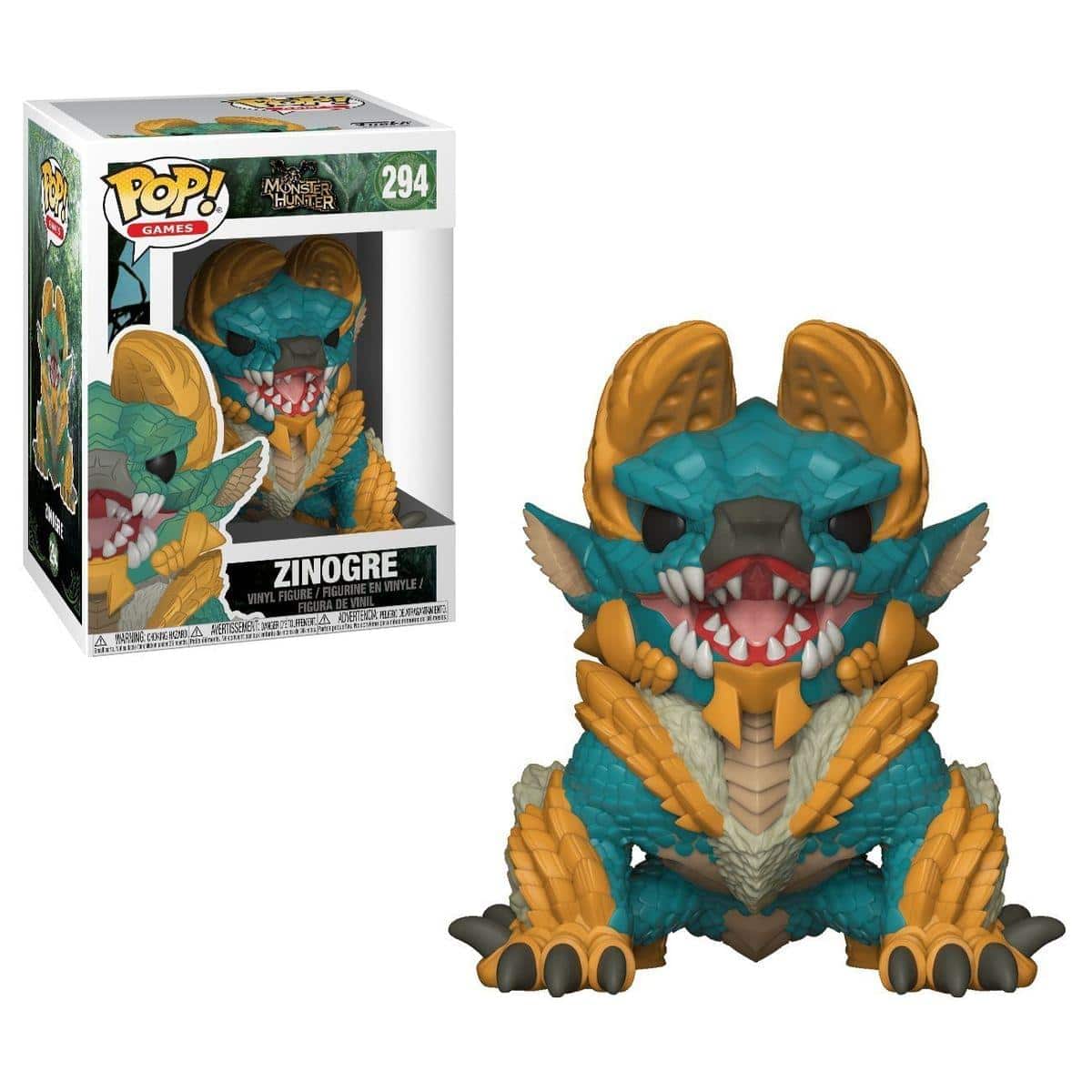 Funko - POP! Monster Hunter Zinogre Vinyl Figure