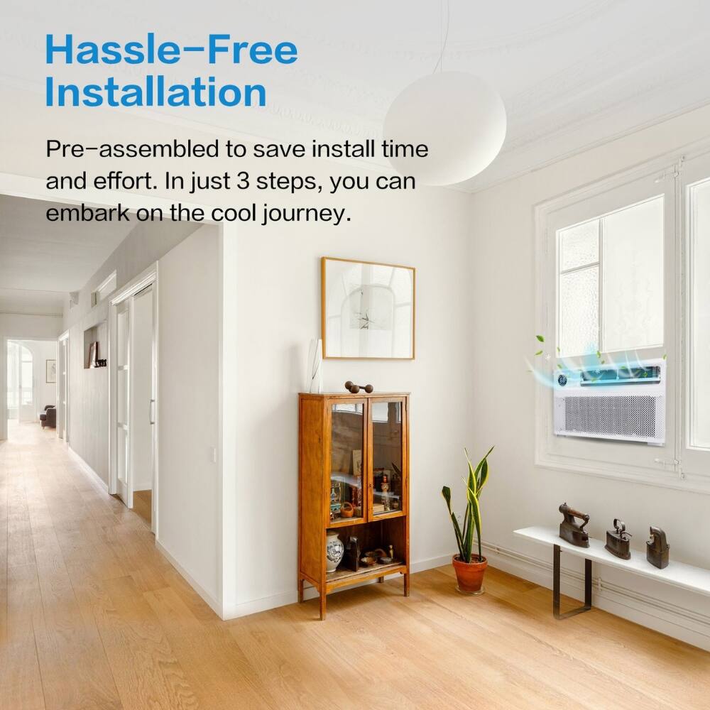 Hassle-Free Installation

Pre-assembled to save install time and effort. In just 3 steps, you can embark on the cool journey.