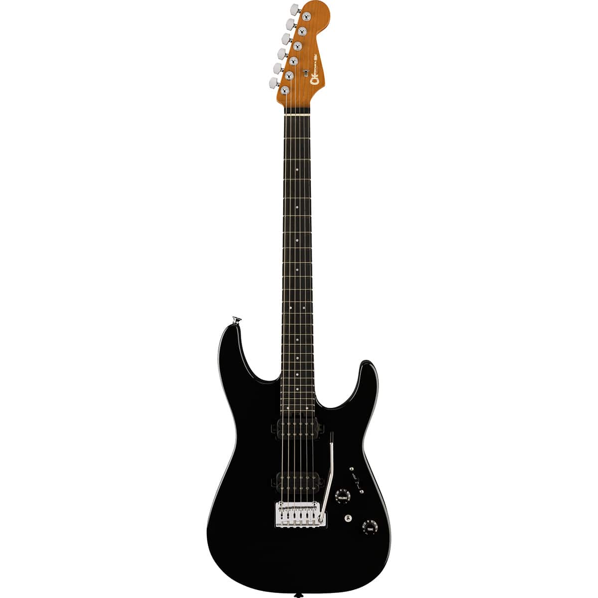 Charvel - Pro-Mod Series DK24 HH 2PT EB Electric Guitar, Gloss Black price history on PriceWatchPro