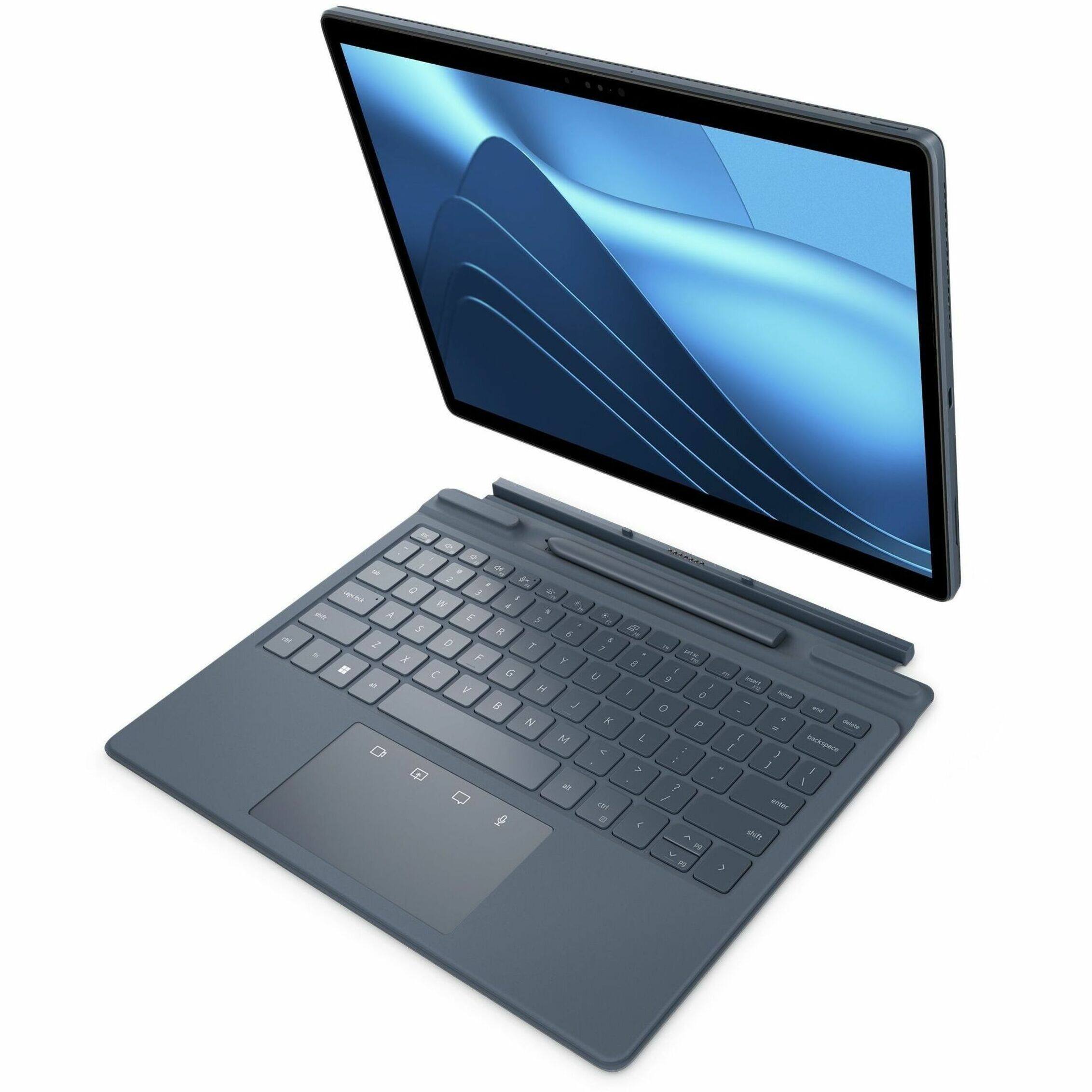 Alt View 19. Dell - Latitude - 13" - Tablet - 256 GB - River Light Solid, Gray.