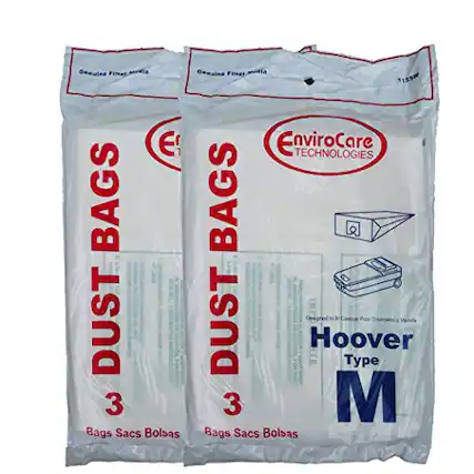 Genuine Filet Mufia
Genuine Firar Muifia
153W
EnviroCare TECHNOLOGIES
DUST BAGS
DUST BAGS
Designed for Hoover Type 3
Bags Sacs Bolsas
Bags Sacs Bolsas