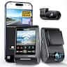 VIOFO - A229 Plus Dash Cam Front and Rear, Dual STARVIS 2 Sensors, 2 Channel HDR, 1440P+1440P Voice Control Dashcam - Black
