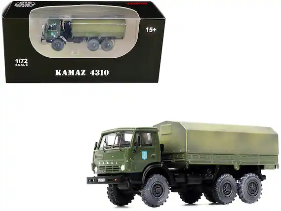 DIE CAST
LEGION
15+
1/72 SCALE
KAMAZ 4310
KAMAZ 4310
15-037