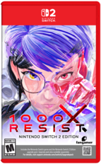 D2 NINTENDO SWITCH
1000 RESIST NINTENDO SWITCH 2 EDITION + MATURE 17+ fangamer
Includes the Nintendo Switch game and the Nintendo Switch 2 Edition upgrade pack. Upgrade pack also available separately.
ESRB For details, visit support.nintendo.com/switch2/upgradepack