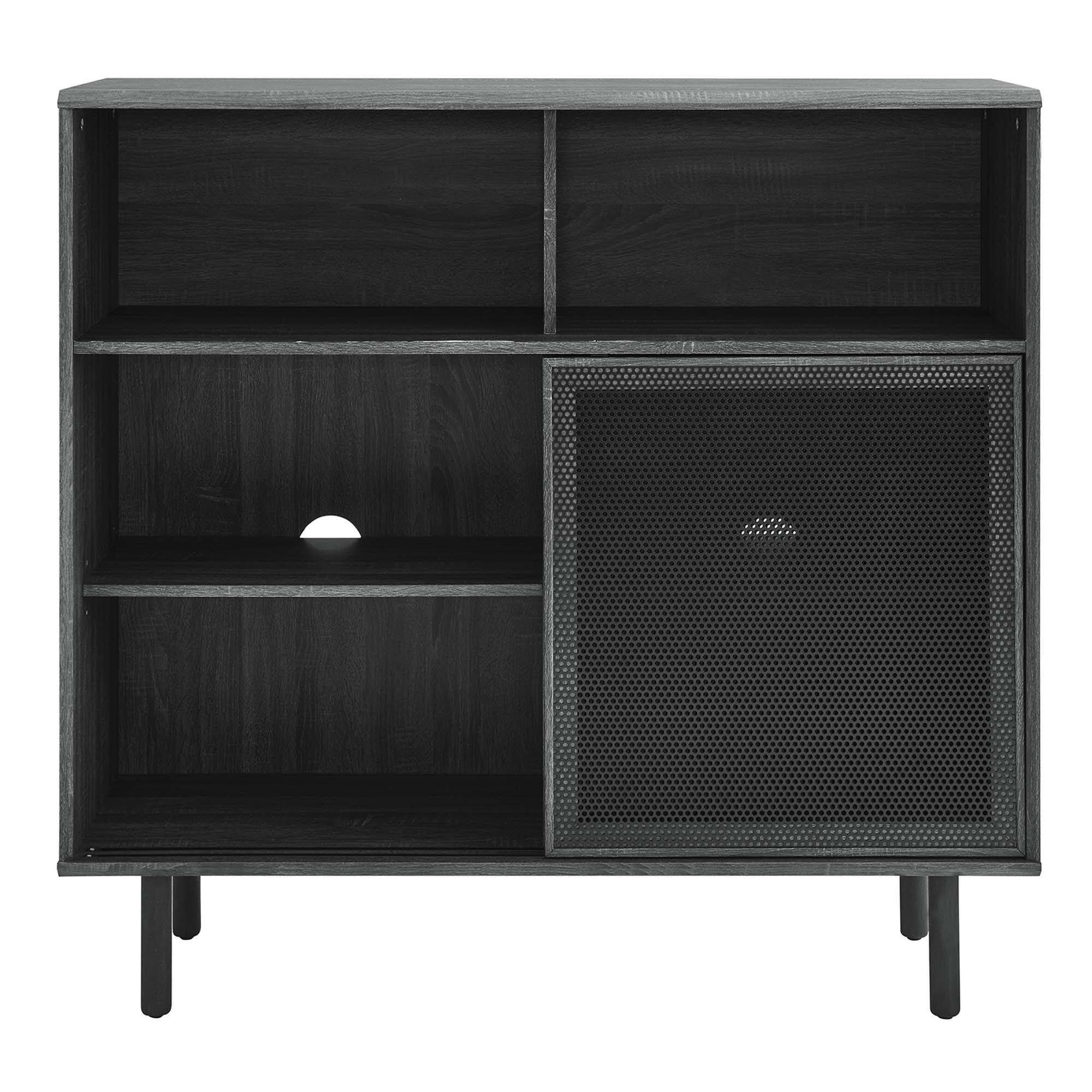 Alt View 4. Modway - Kurtis 47" Display Cabinet by Modway - Charcoal.